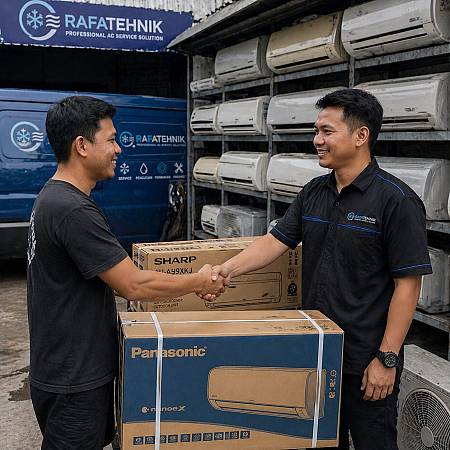Tukar Tambah AC Baru